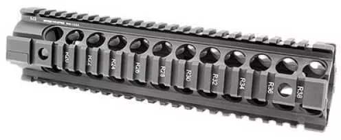 Midwest Industries Generation 2 Forearm Black Built-In QD Points 4-Rail Handguard Rifle Length MCTAR-19G2