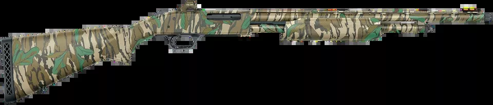 Mossberg 50133 500 Turkey 410 Gauge Pump Shotgun with Holosun 407K Red Dot and Mossy Oak Greenleaf Finish