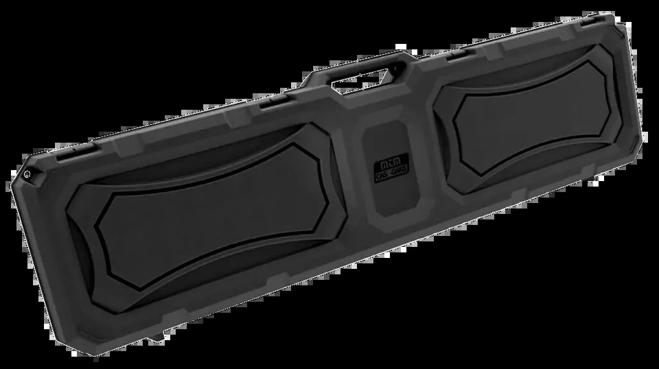 MTM Case-Gard RC51D Double Scoped Rifle/Shotgun Case - Black High Impact Plastic
