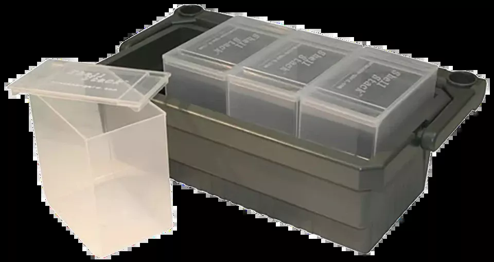 MTM Case-Gard SS2500 12 Gauge Shotshell Box 4-Pack - Clear Polypropylene