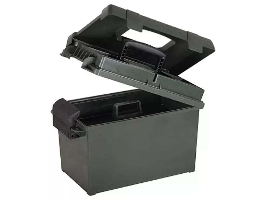 MTM Sportsman Plus Utility Dry Box 15″ x 8.8″ x 9.4″ Polymer Forest Green