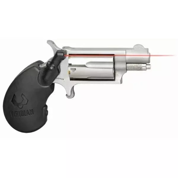 NAA 22MS VL Mini-Revolver Handgun .22 WMR 5rd Capacity 1.125″ Barrel with Viridian Laser Grip