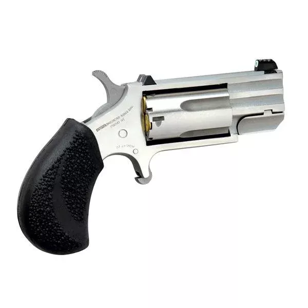 NAA PUG-D Handgun .22 WMR 5rd Capacity 1″ Barrel XS White Sights