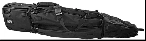 NCSTAR Drag Bag 45" Rifle Case Nylon Black Includes Backpack Shoulder Straps CVDB2912B
