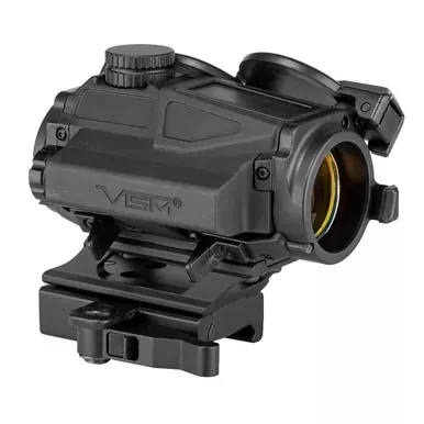NcSTAR SPD Combat Reflex Sight | 2 MOA Red Dot | 30MM Objective | Quick Release Mount | Matte Finish | Black | VDBSOLC