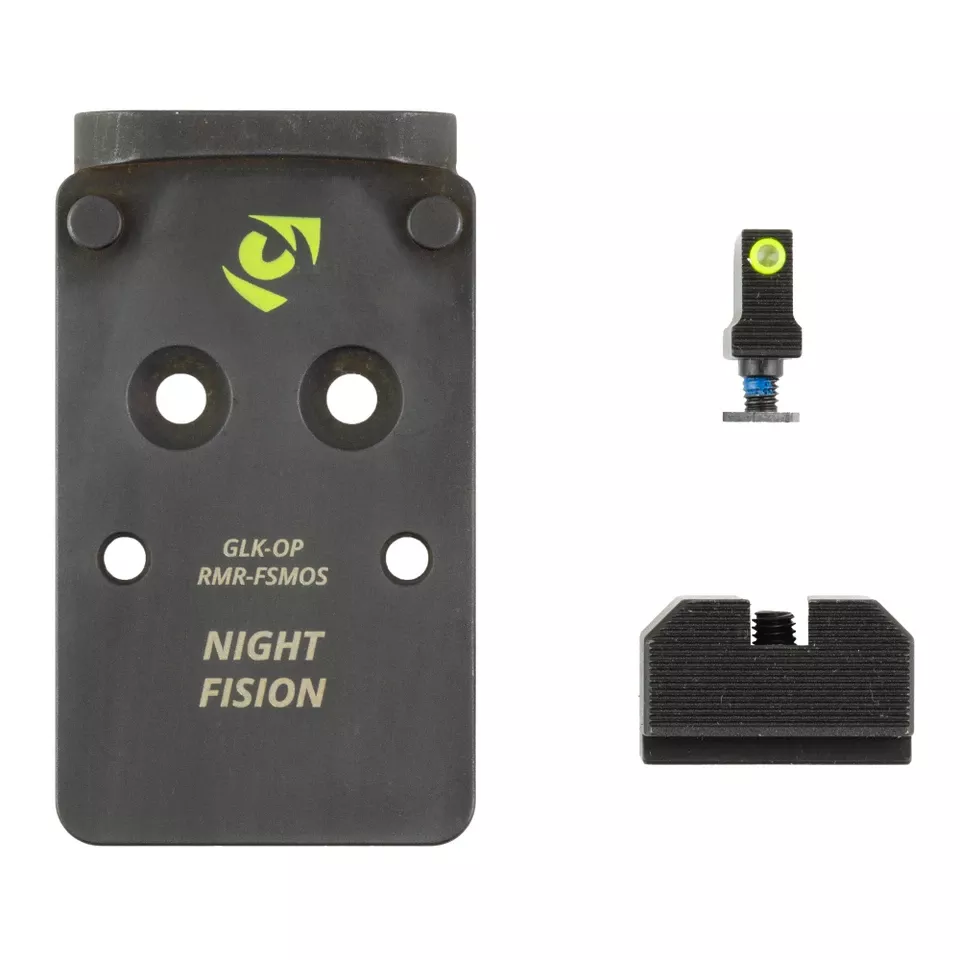 Night Fision Glock MOS RMR/507C Plate + Night Sights