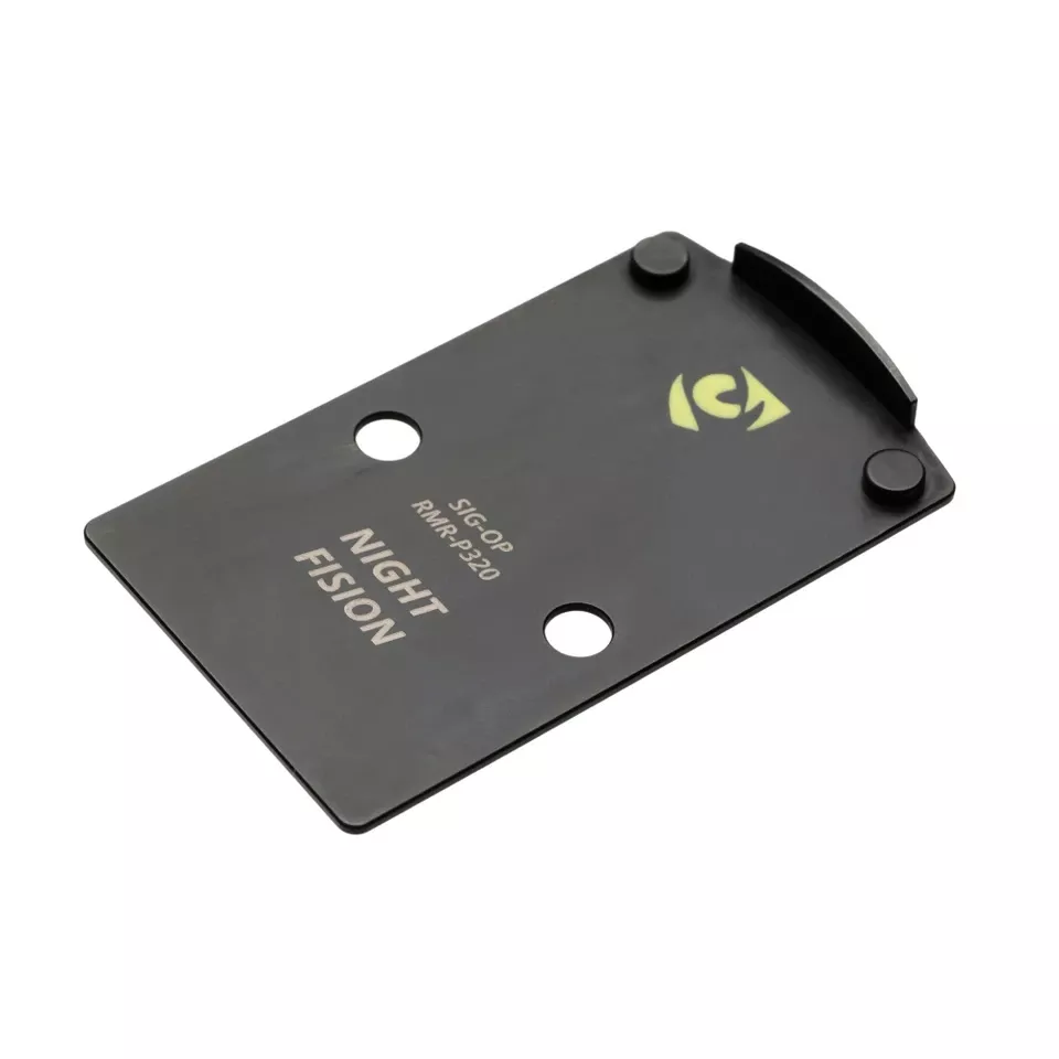 Night Fision RMR/507C Optic Plate Mount for Sig P320 Blk