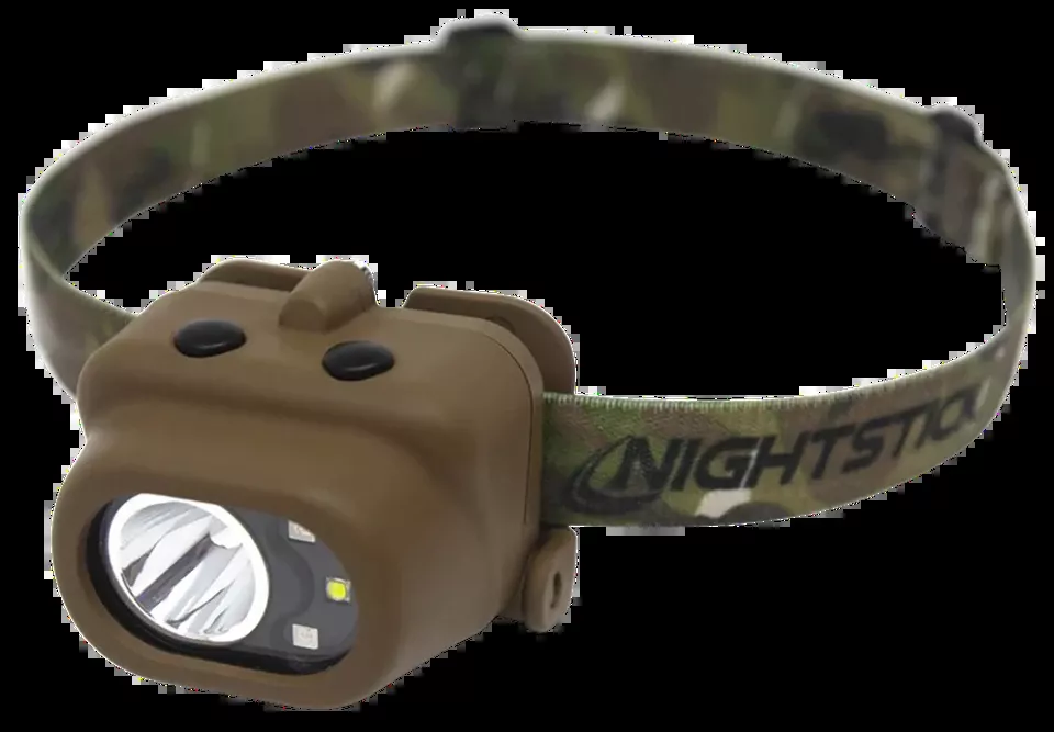 Nightstick NSP4610C LED Flashlight - Green/Red/White, Camo, 93m Beam