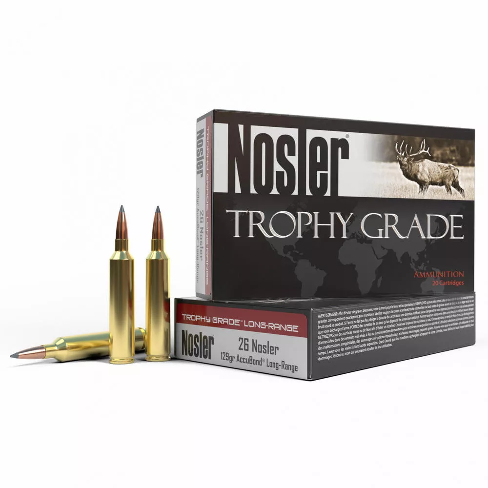 Nosler 26nos 129gr AccuBond-Long Range 20 /200