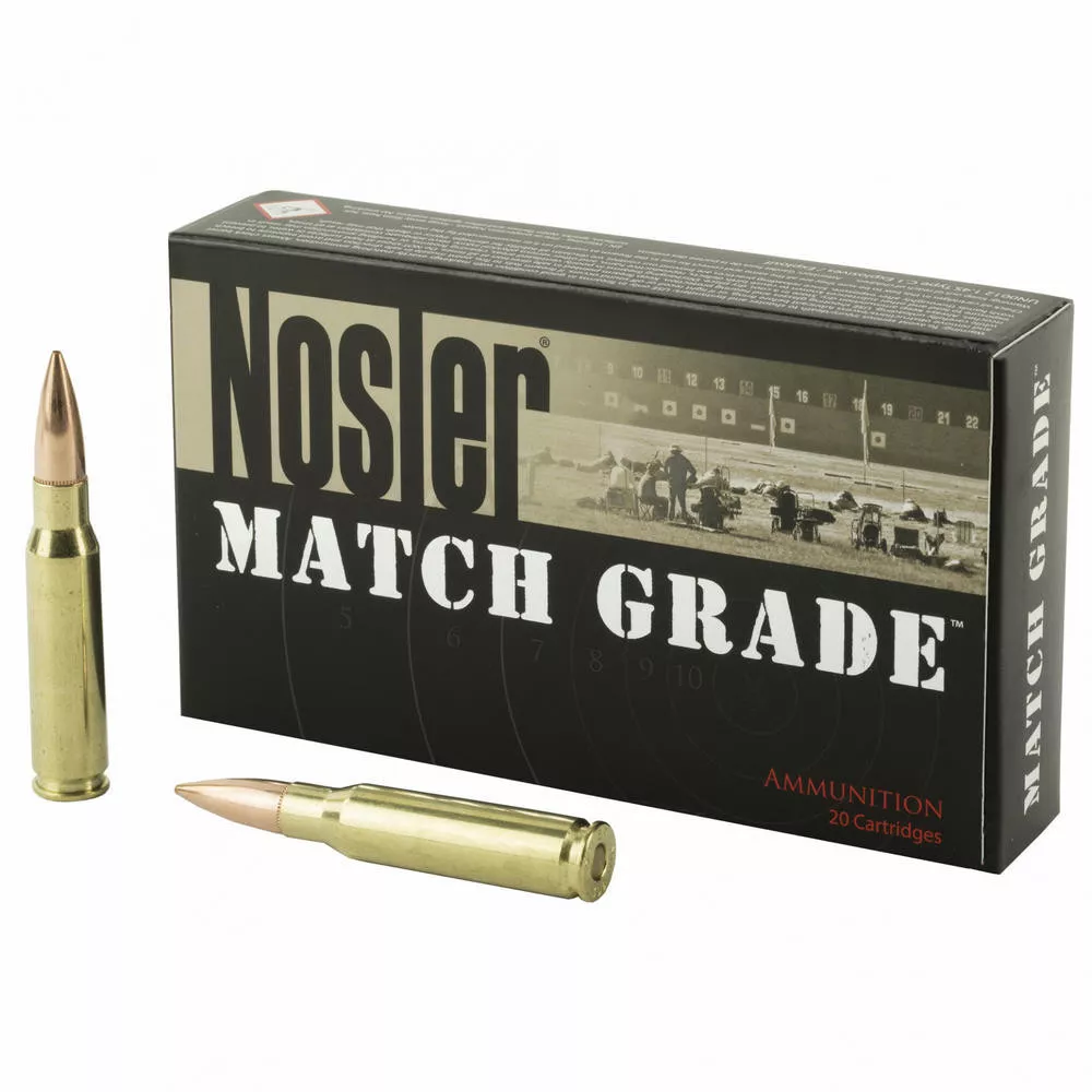 Nosler 308Win 168 Grain Custom Competition 20 /200