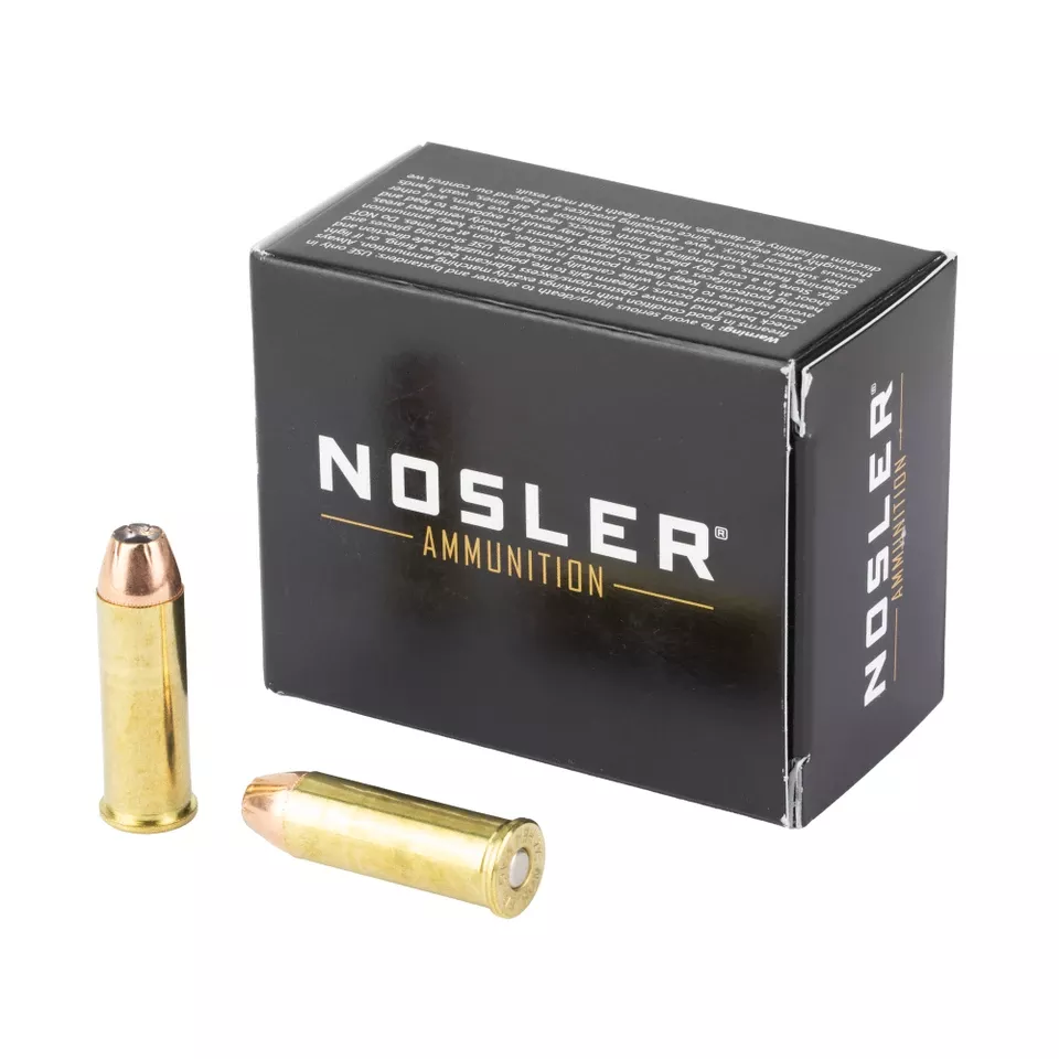 Nosler ASP .44 Mag 240gr JHP Ammo 20rd Box 40136