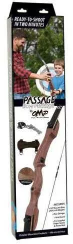 October Mountain Passage Recurve Bow Package 54 in. 20 lbs. RH FALSE Arrows or Quiver Model: 81273