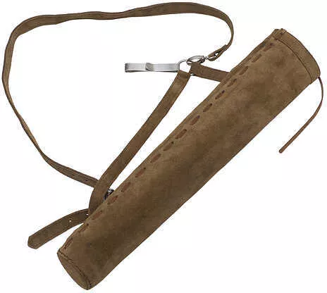 October Moutain Mountain Man Suede Side/Back Quiver W/Hook RH/LH 57372