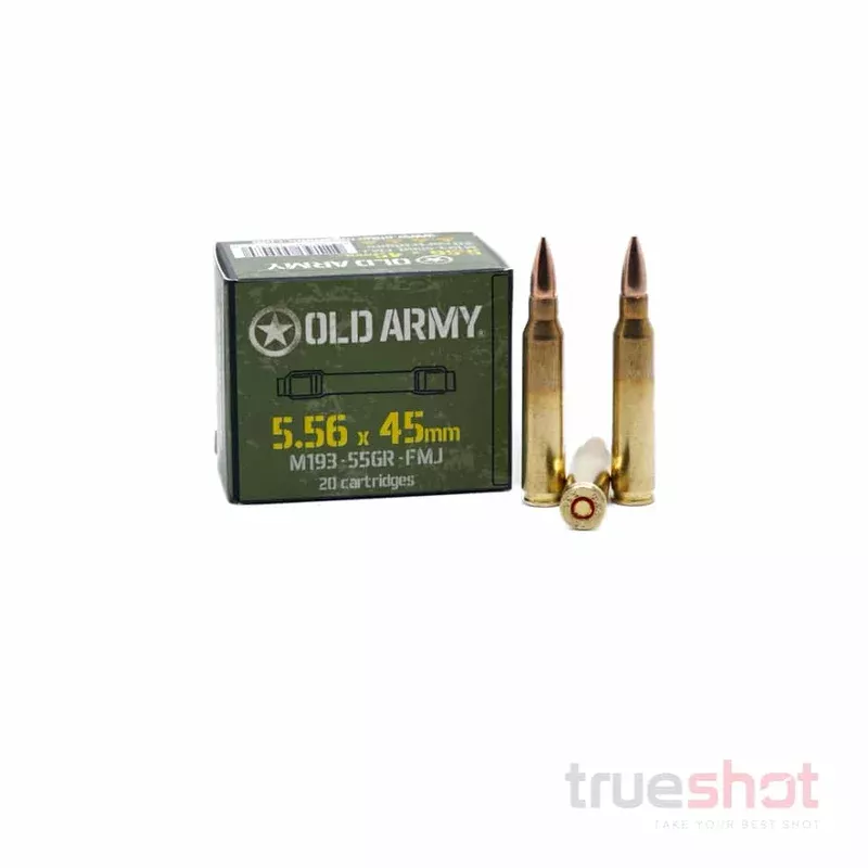 Old Army – 5.56x45mm – 55 Grain – M193 – FMJ