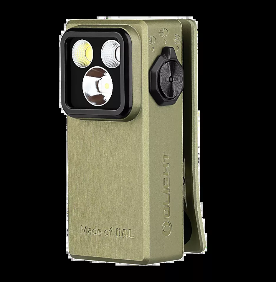 Olightstore USA OCLIPULTRAOG Oclip OD Green 300 Lumens Aluminum Alloy