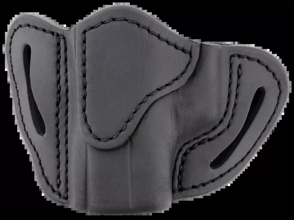 Optic Ready OWB Compact Leather Holster for Glock 43/Sig P365/Walther PPK - Left Handed