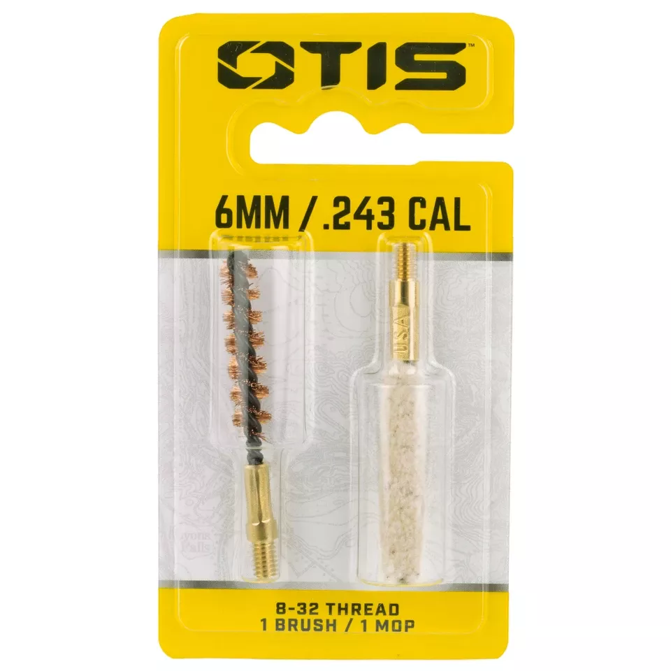 OTIS .243/6MM Cleaning Brush and Mop Set