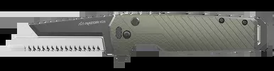 Outdoor Edge Razor XD4 Pocket Knife 3″ Heavy Duty Green