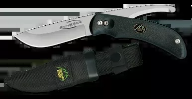 Outdoor Edge SwingBlade SB10N Folding Knife 3.60″/3.20″ AUS8 Stainless Steel Black Handle