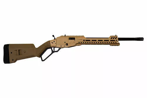 Patriot Ordinance Firearms Tombstone 9MM Lever action rifle, 16.5 in barrel, 10 rd capacity, Flat Dark Earth synthetic finish