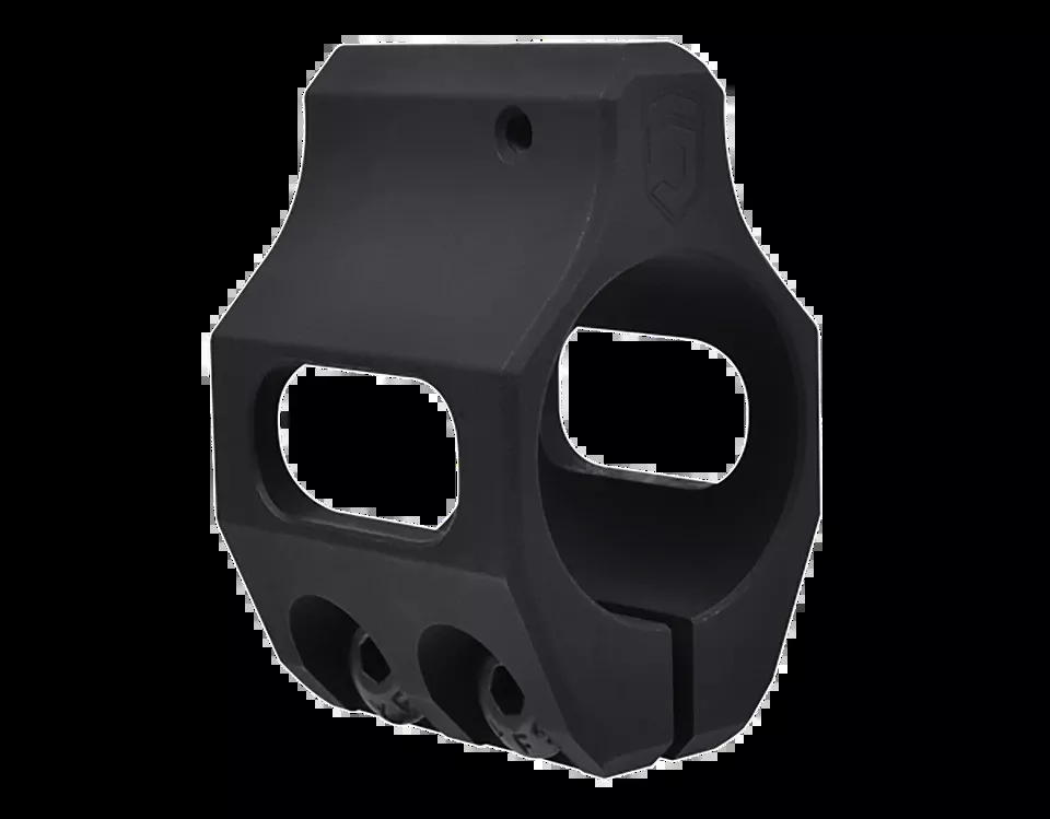 Phase 5 LOPROGAS Low-Profile Gas Block, Mag Phosphate 4140 Chromoly Steel