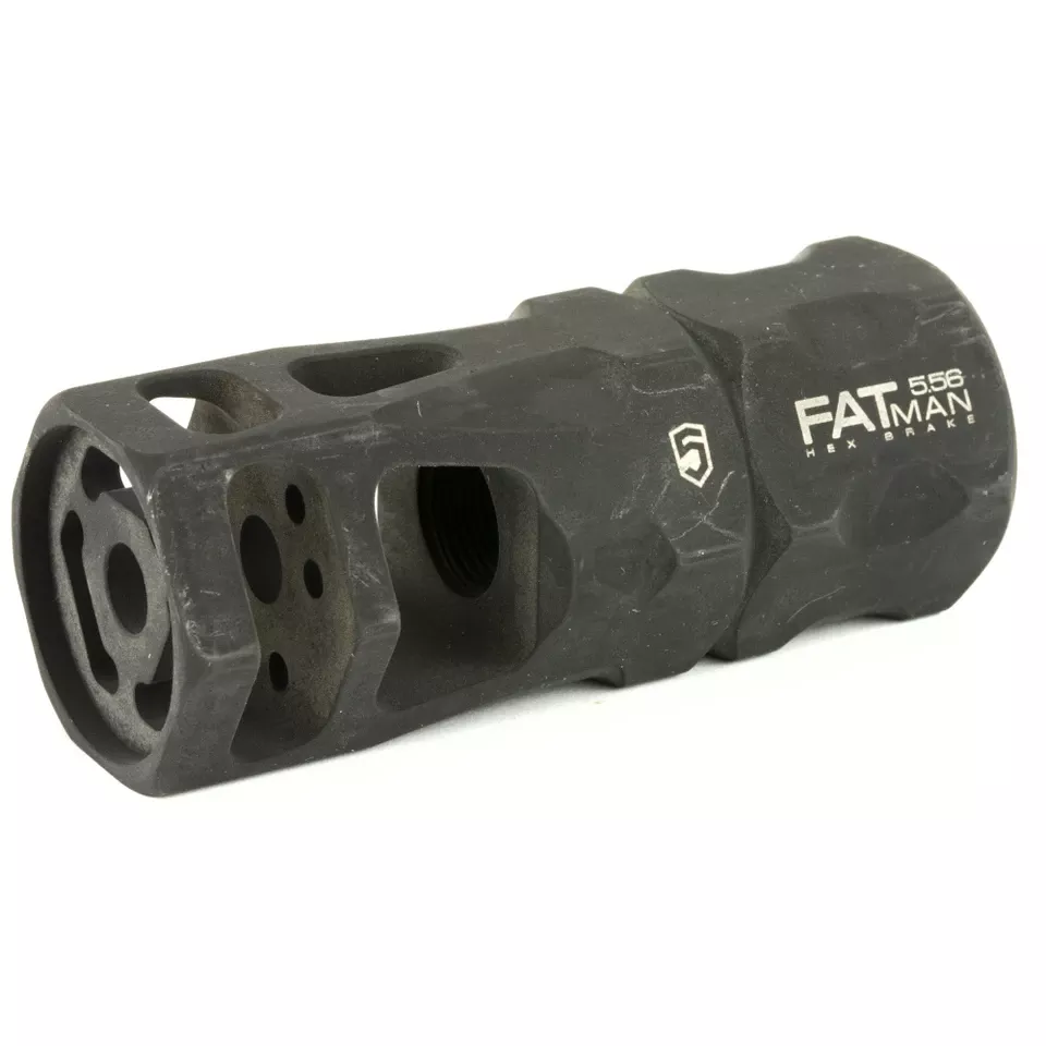 PHASE5 Fatman Hex Muzzle Brake 5.56 Black