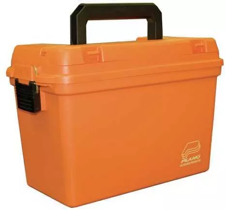 PlaFALSE Emergency Storage Box Orange W/Tray 15 X 8 X 10 P161250