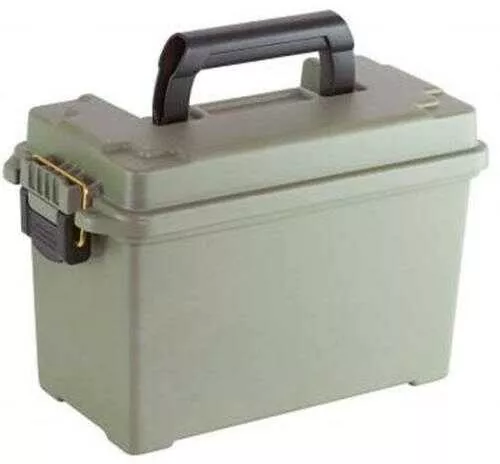 PlaFALSE Field Box Ammunition Rifle Case Gray Hard 13.75X7x8.75 4 Pack Md: 171200