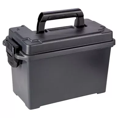 Plano Field/Ammo Box | Deep | No Gasket | Plastic | Black | 4 Pack | PLA1712P