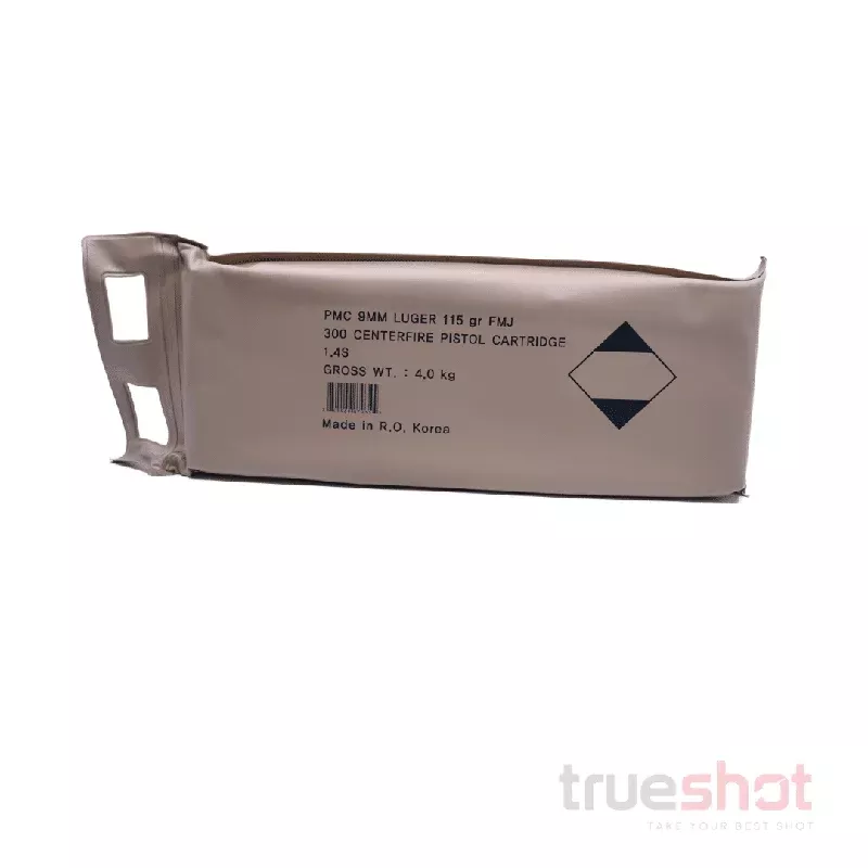 PMC – Bronze – 9mm – 115 Grain – FMJ – Battle Pack