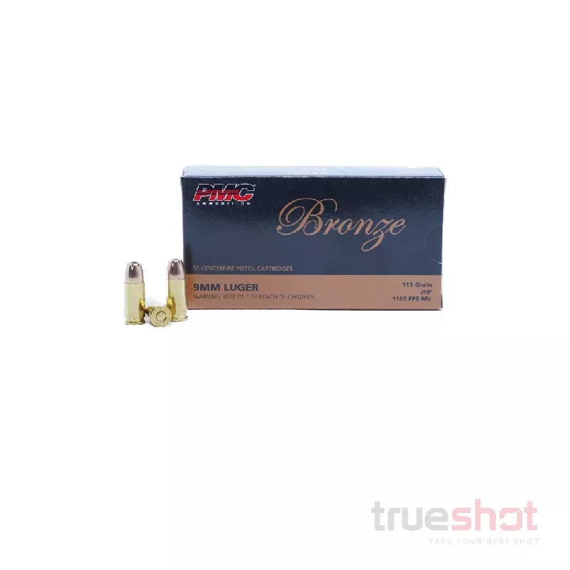 PMC – Bronze – 9mm – 115 Grain – JHP