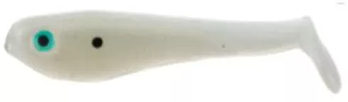 Pradco Lures Yum Money MinFALSEw Swimbait 3.5in 5 per bag Pearl YMM3906