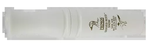 Primos 828 Shaved Reed Open Call for Snow Geese and Duck Attraction - White Polycarbonate