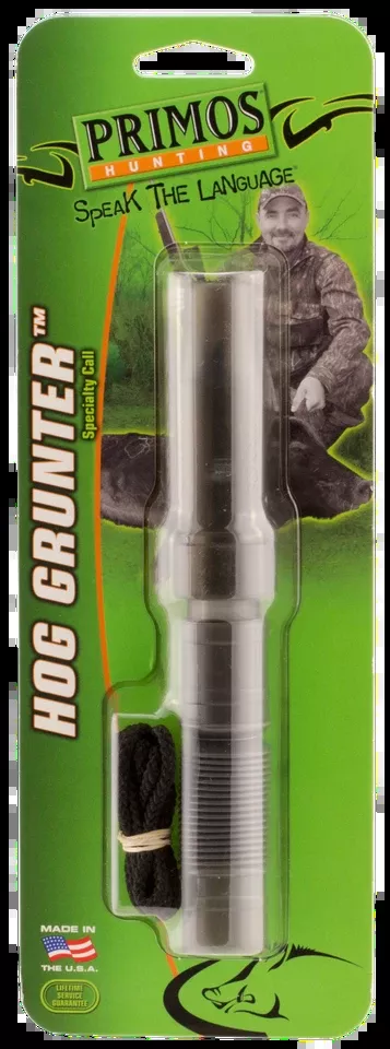 Primos PS320 Hog Grunter Call - Gray Plastic Hog Attractor