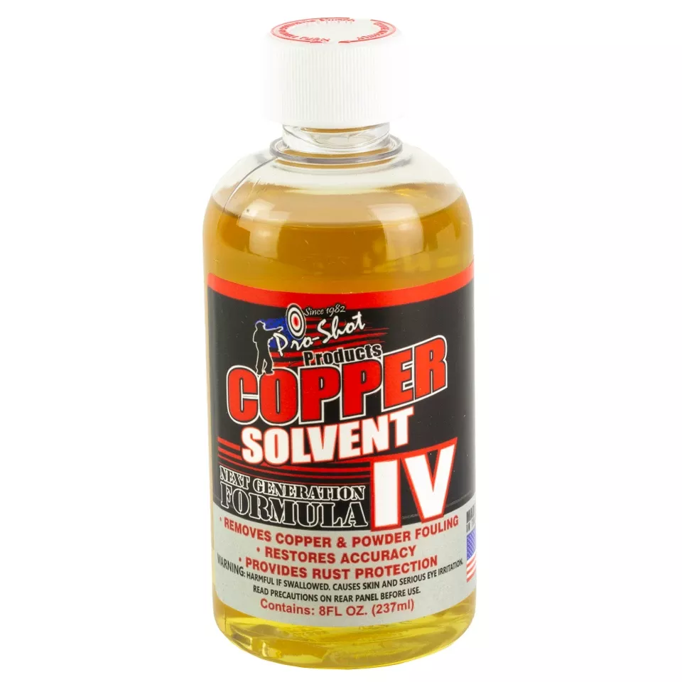 PRO-SHOT COPPER SOLVENT IV 8 OZ BOTTLE