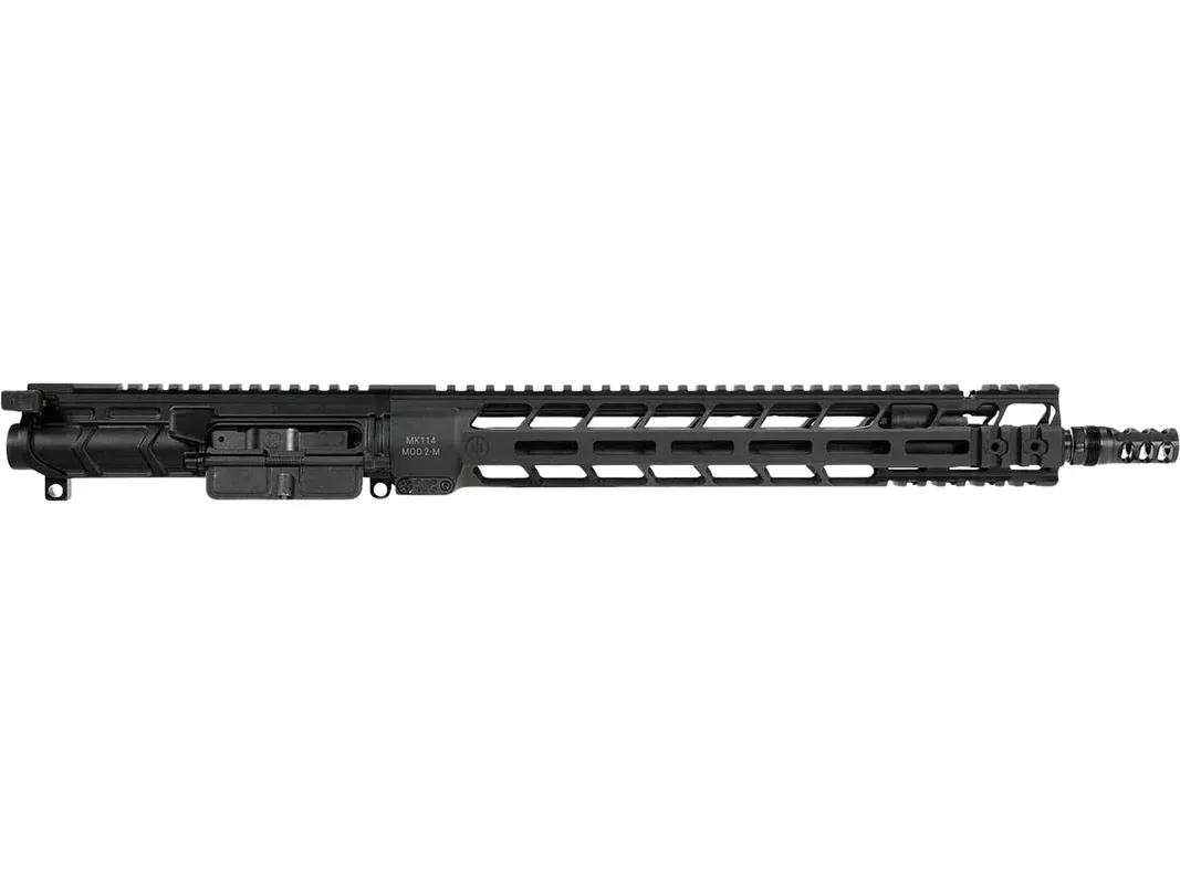 PWS AR-15 MK114 MOD 2-M Long Stroke Gas Piston Complete Upper Receiver 223 Wylde 14.5″ Barrel M-LOK Pinned