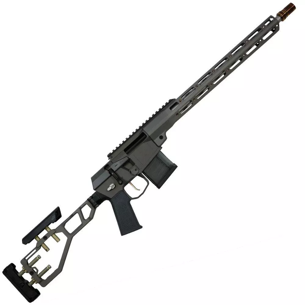 Q Mini Fix Rifle 5.56 NATO 10rd Magazine 16″ Barrel Grey