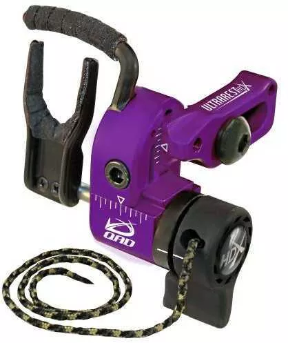 Quality Archery Design Ultrarest HDX Purple- Right Hand