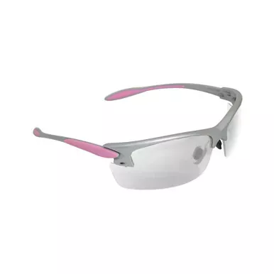 Radians Glasses | Silver and Pink Frame | Clear Lens | PG0810CS