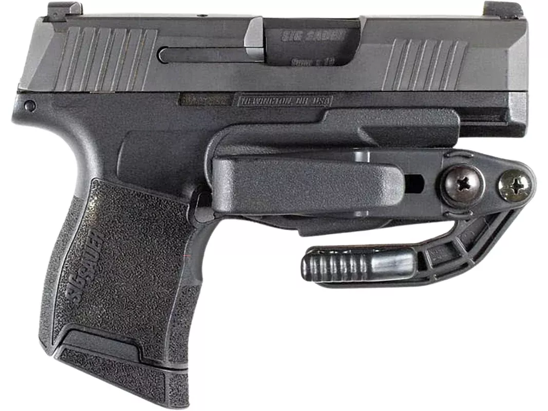 Raven Concealment Vanguard 2 Advanced IWB Holster Ambidextrous Glock 17, 19, 22, 23, 26, 31, 32 Polymer Black