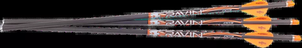 Ravin Crossbows R133 Lighted Arrows 400GR .003" - 3 Pack