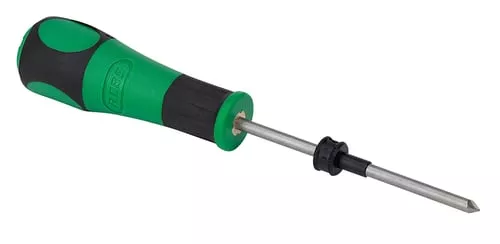 RCBS 88145 Flash Hole Deburr Tool w/Case Pilot Stop .22 Cal