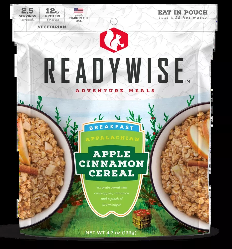 ReadyWise Appalachian Apple Cinnamon Cereal Breakfast - 6 Pack
