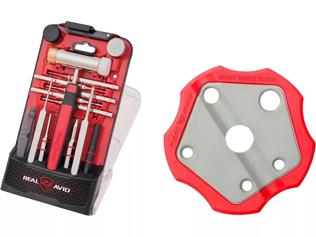 Real Avid Smart Bench Block with Accu-Punch Hammer & Punches