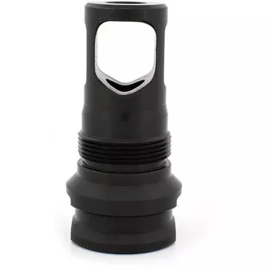 Rearden PRS Muzzle Brake 0.375 3/4-24 Threads Square Shoulder Black