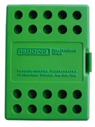 Redding Green Plastic Die Box