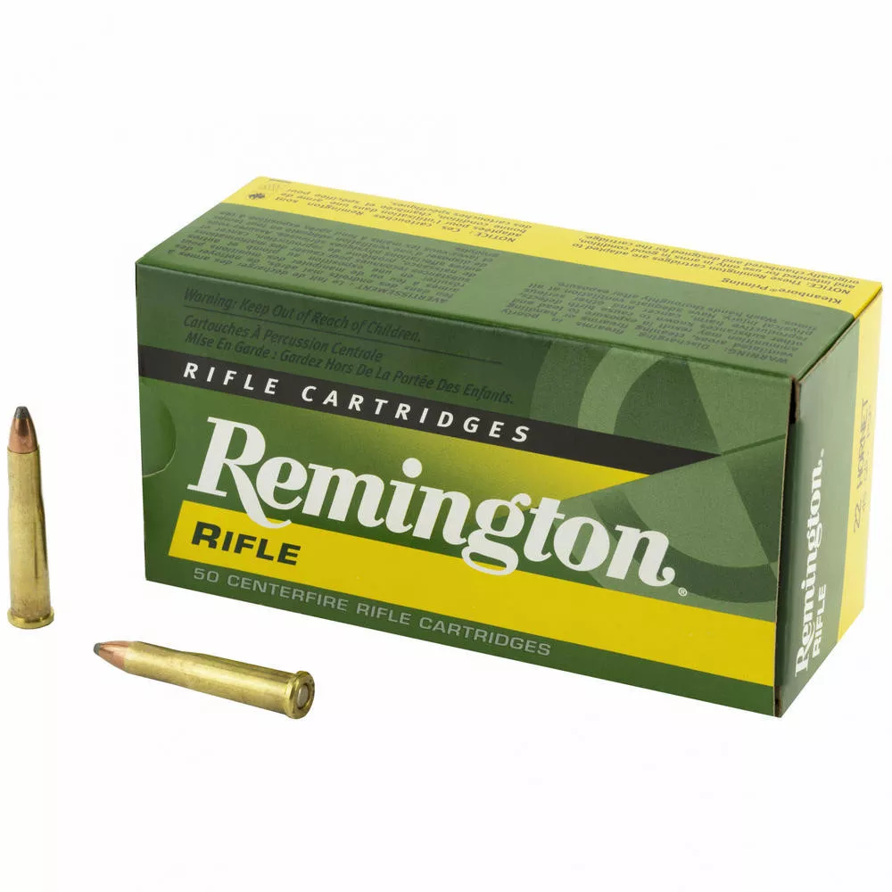 Remington 22horn 45gr Pointed Soft Point 50 /500