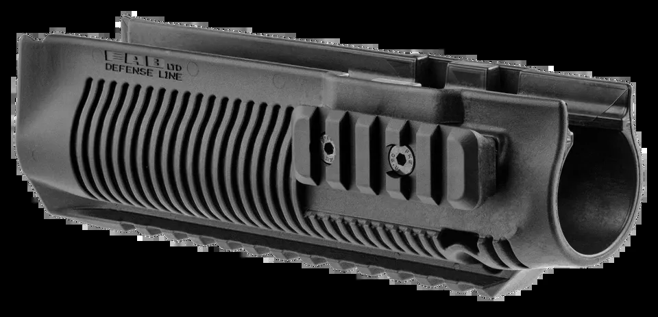 Remington 870 Rail System: FAB Defense FXPR870 with Three Picatinny Rails, 7.30" OAL, Black Polymer
