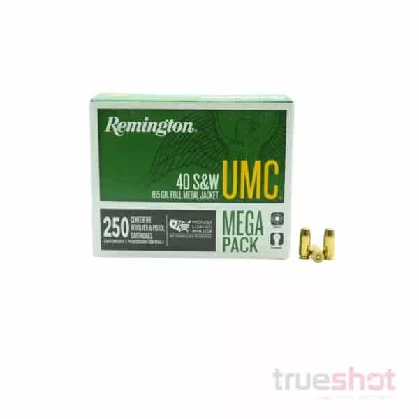 Remington – UMC – 40 S&W – 180 Grain – FMJFN
