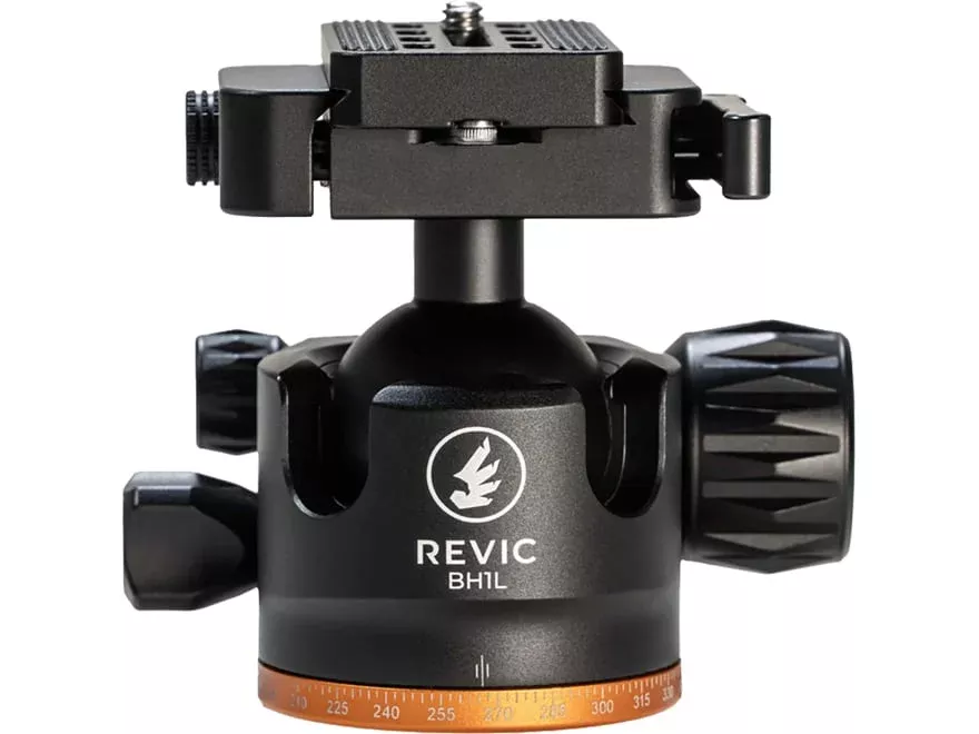 Revic BH1L Fluid Tripod Ball Head with Lever Clamp